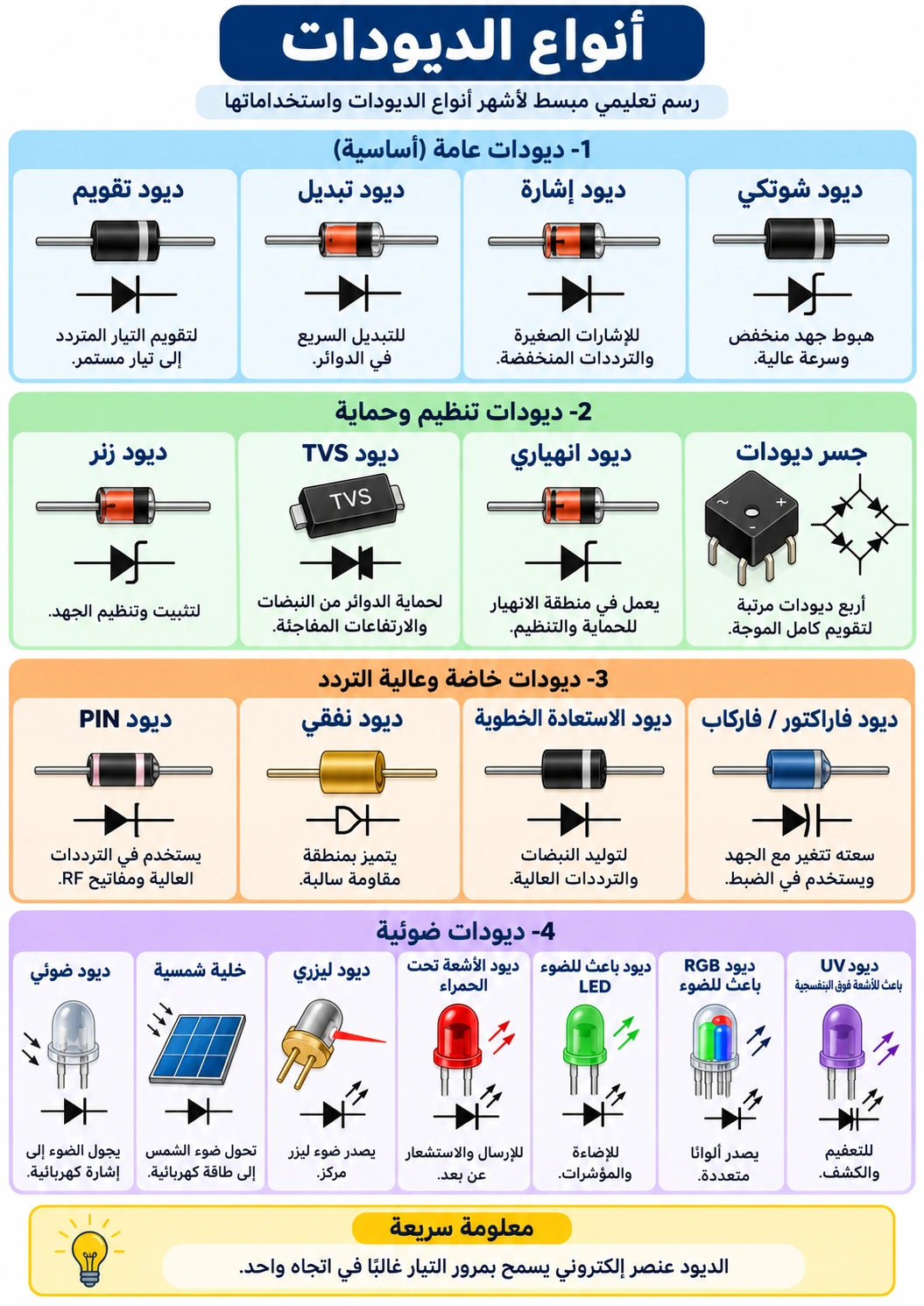 لوحة تعليمية: الثنائيات